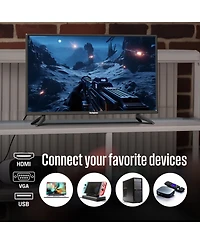 Westinghouse 32" Hd Led Non-Smart Tv – Flat Screen with Hdmi, Usb, Vga & V-Chip Parental Controls, Works with Fire Stick, Roku, Apple Tv