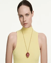 Swarovski Gold-Tone Plated Strawberry Pendant Necklace