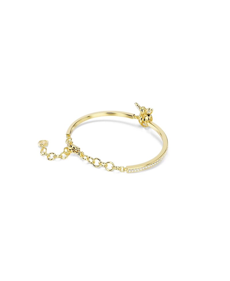 Swarovski Gold-Tone Plated Idyllia Bee Bracelet