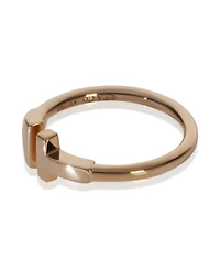 Pre-Owned Tiffany & Co Rose Gold Tiffany T Wire Ring