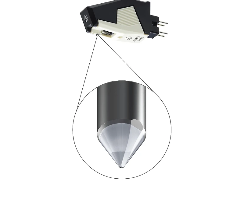 Audio-Technica AT85EP P-Mount Elliptical Phonograph Cartridge