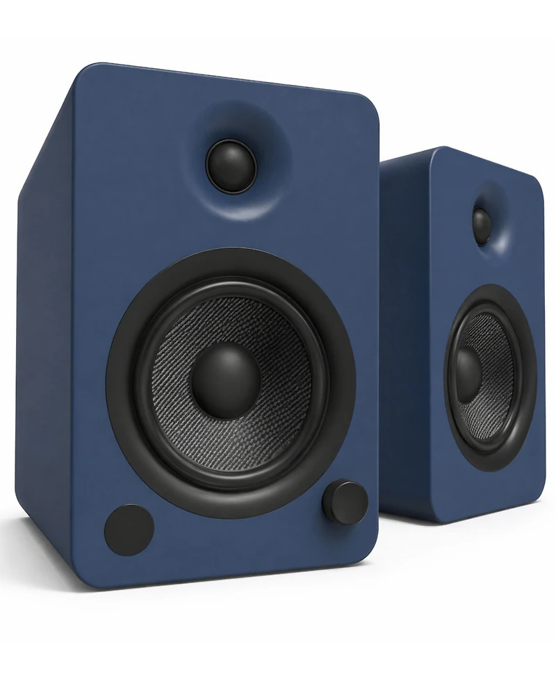 Kanto YU6 Powered Speakers, Bluetooth, Phono Preamp, 200W, 5.25" Kevlar Driver, Remote, Pair