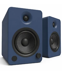 Kanto YU6 Powered Speakers, Bluetooth, Phono Preamp, 200W, 5.25" Kevlar Driver, Remote, Pair