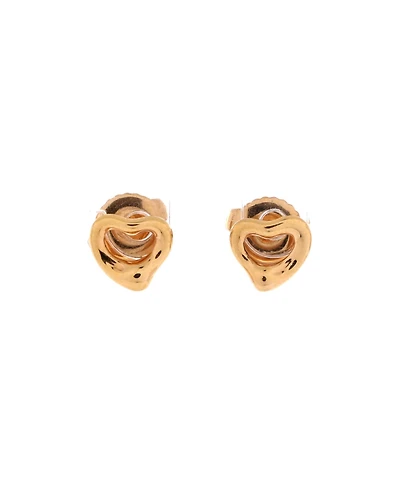 Pre-Owned Tiffany and Co Elsa Peretti Open Heart Earrings