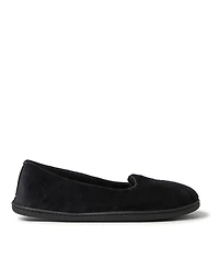 Women's Rebecca Microfiber Velour Closed Back Clog Slippers