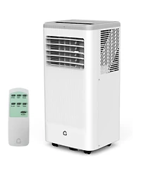Xo 8,000 Btu Portable Air Conditioner with 3-in-1 Cooling, Dehumidifier and Fan for Bedroom, Home Office or Apartment