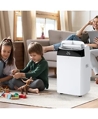 Xo 12,000 Btu Portable Air Conditioner with 3-in-1 Cooling, Fan and Dehumidifier, Led Display, Remote and Window Kit