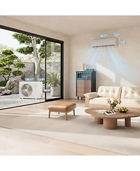 Xo 19 Seer 18000 Btu Mini-Split Air Conditioner, Cool Up to 1250 Sq. Ft, 230V