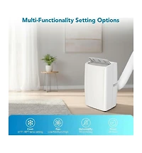 Xo 3-In-1 Portable Air Conditioners, Cooling Up to 750 Sq. Ft, 14000 Btu