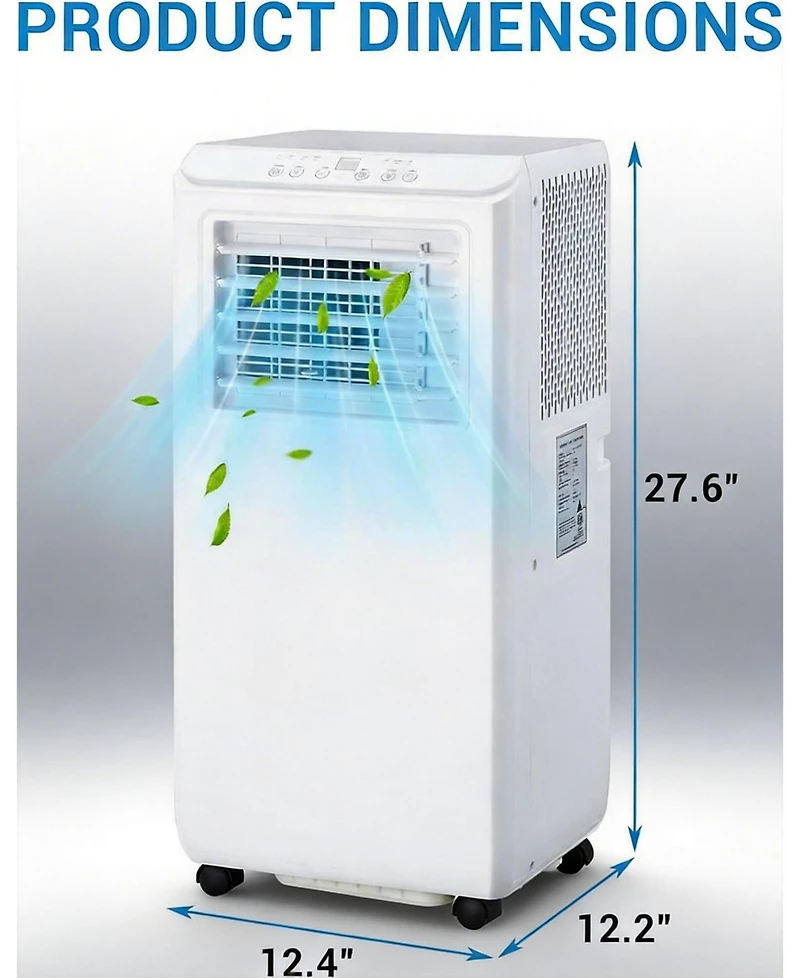 Xo 8000 Btu Portable Air Conditioners, Cools Up to 350 Sq ft