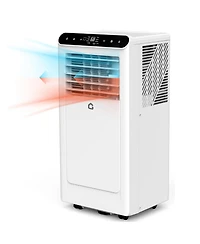 Xo 10000 Btu Portable Air Conditioners with Heat Function, Dehumidifier and Fan for Bedroom, Living Room Up to 450 Sq.Ft. White