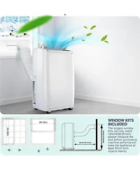 Xo 12,000 Btu Portable Air Conditioner, Cools up to 550 sq. ft., with Remote Control