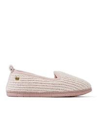 Dearfoams Women's Rachel Marled Chenille Closed Back Slippers