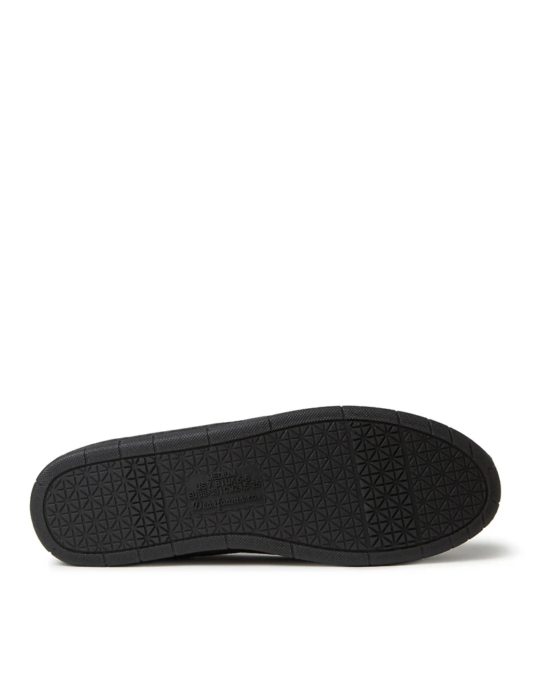 Dearfoams Women's Katie Velour Closed Back Slipper
