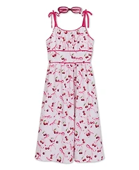 Dress Midi Length Slv Less scoop Neck