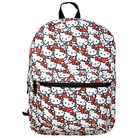 Hello Kitty All Over Print 16 Inch Backpack