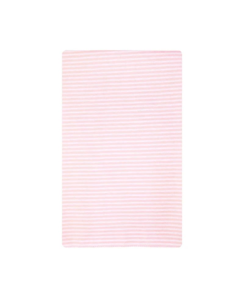 Hudson Baby Girl Cotton Poly Flannel Burp Cloths Bundle