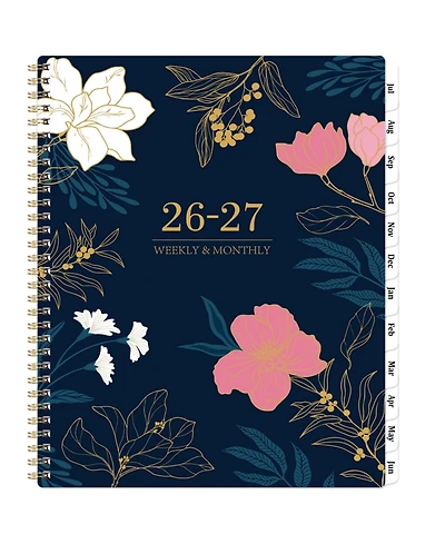Gnuadz Academic Planner 2026-2027 Weekly Monthly Spiral Tabs