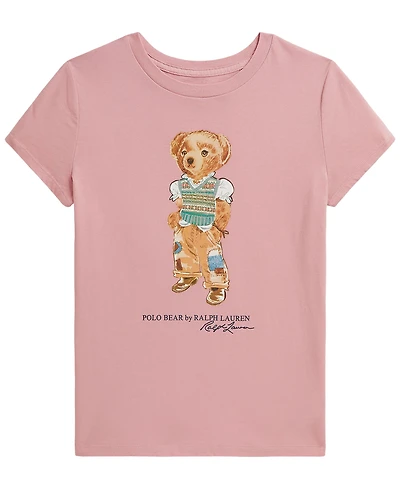 Polo Ralph Lauren Girls' 7-16 Bear Short-Sleeve T-Shirt