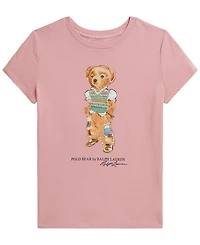 Polo Ralph Lauren Girls' 7-16 Bear Short-Sleeve T-Shirt