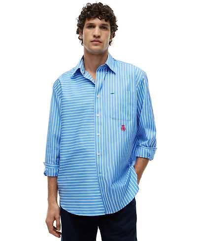 Tommy Hilfiger Men's Asymmetrical Stripe Shirt