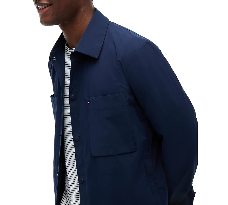 Tommy Hilfiger Men's Sporty Tech Shirt Jacket