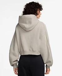 Nike Studio Fleece Women's Oversized Scallop-Trim Hoodie