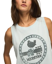 Lucky Brand Women's Woodstock Muscle Sleeveless Tank Top