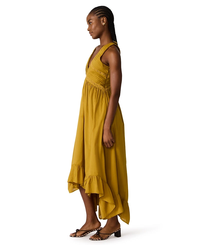 Steve Madden Women's Miah Sleeveless V-Neck Fit & Flare Dress