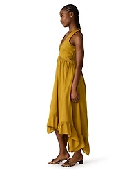 Steve Madden Women's Miah Sleeveless V-Neck Fit & Flare Dress