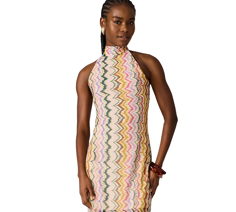 Steve Madden Women's Layra Halter-Neck Bodycon Dress