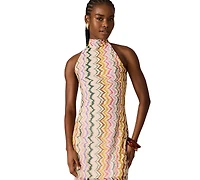Steve Madden Women's Layra Halter-Neck Bodycon Dress