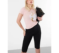 Guess Women's Marilyn Short-Sleeve Crewneck Iconic T-Shirt