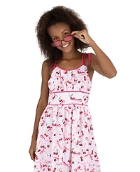 Dress Midi Length Slv Less scoop Neck