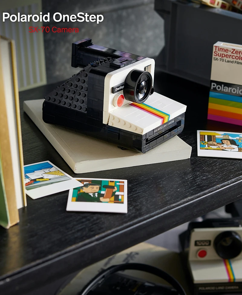 Lego Ideas: Polaroid OneStep Sx-70 Camera Toy 21345