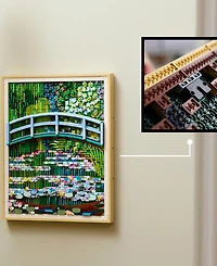 Lego Art Claude Monet Bridge Over a Pond of Water Lilies 31220 Building Set