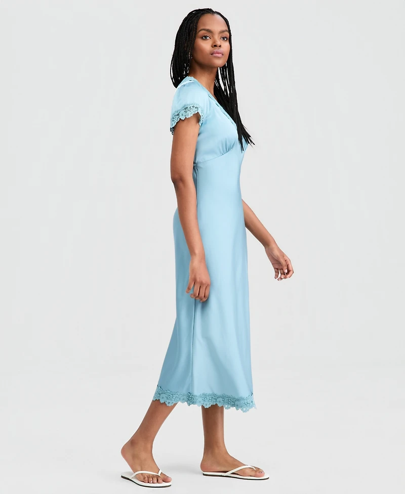 And Now This Women's Satin Slip Dress, Macy's Exclusive