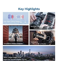 TTArtisan Tilt Shift 17mm F4 for Canon Rf mount