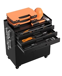 Viyet 34" Rolling Metal Tool Cabinet