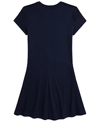 Polo Ralph Lauren Girls' 7-16 Bear Short-Sleeve Jersey Dress