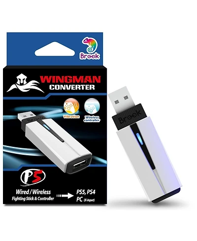 Brook Wingman P5 Wireless Controller Adapter for PlayStation 5 and Pc