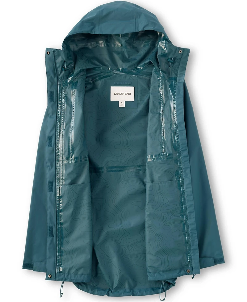 Lands' End Plus Waterproof Raincoat