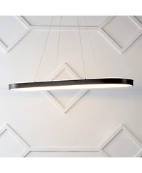 Brice Modern Contemporary Iron Integrated Led Pendant