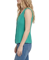 Ny Collection Women's Sleeveless V-Neck Vest