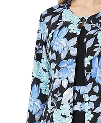 Women's 3/4 Sleeve Two Piece Dress