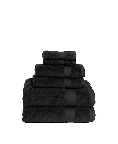 Royal Velvet Signature Solid Cotton 6-Pc. Towel Set