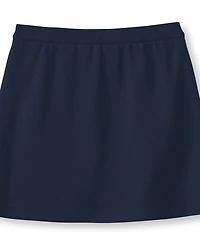 Lands' End Girls Ponte A Line Skort Above the Knee