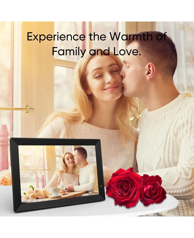 Eco4Life 10.1" Digital Photo Frame with Remote Control