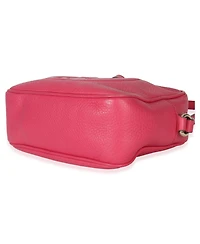 Pre-Owned Gucci Pink Pebbled Calfskin Small Soho Disco Crossbody