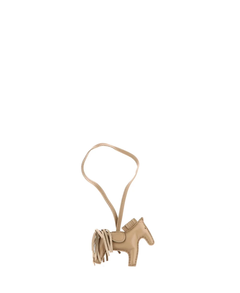 Pre-Owned Hermes Pm Mono-Tone GriGri Rodeo Bag Charm Leather